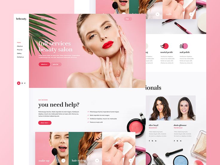 Guzellik salonu web tasarimi SPA web sitesi online randevu sistemi