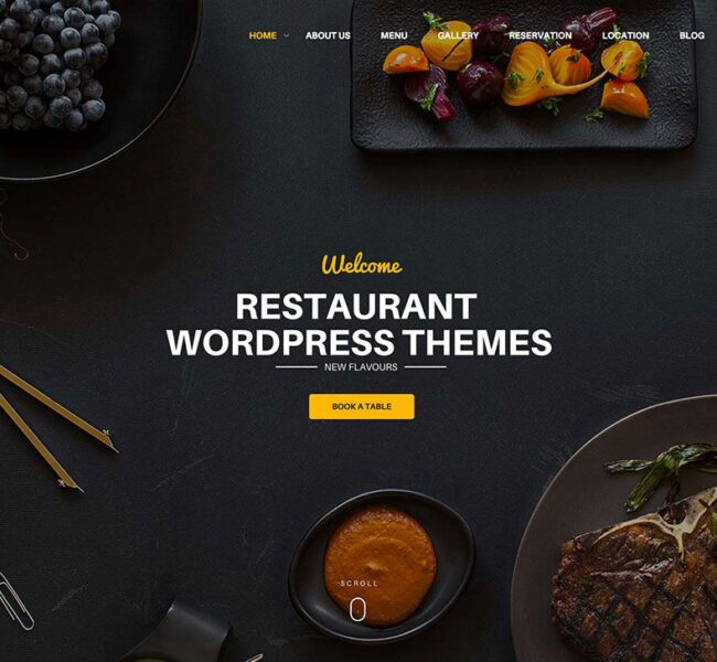 Restoran web tasarimi kafe web sitesi online rezervasyon sistemi