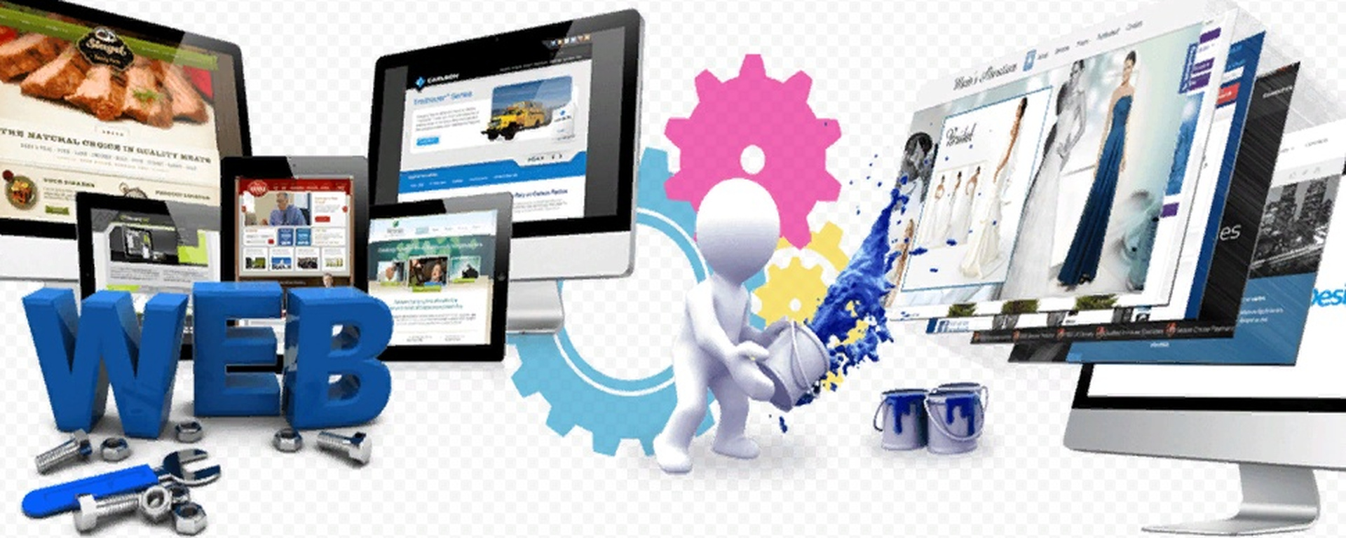 Bursa’da profesyonel web tasarımı yapan ajans ofisinde çalışan tasarımcılar bilgisayar başında çalışırken