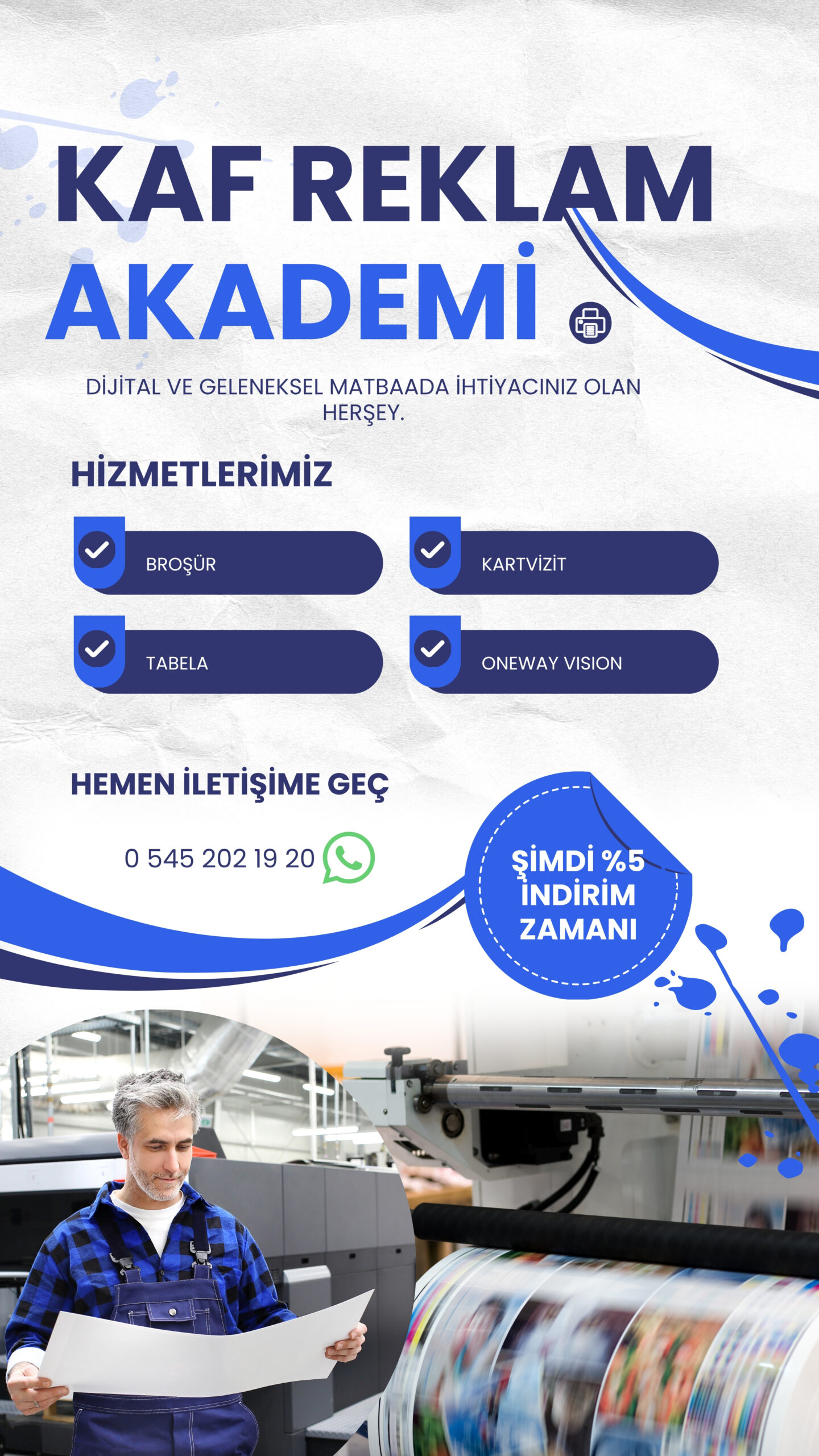 Bursa’da En Ucuz Broşür Kartvizit Oneway Baskısı Nasıl Yaptırılır?